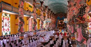 Templo Cao Dai: uma curiosa religião no Vietnã