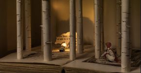 Esculturas de papel ilustram a magia e o encanto dos livros