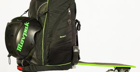 Brasileiros criam mochila que vira skate; ou skate que vira mochila