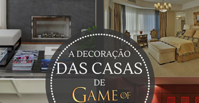 A decoração das Casas de Game of Thrones
