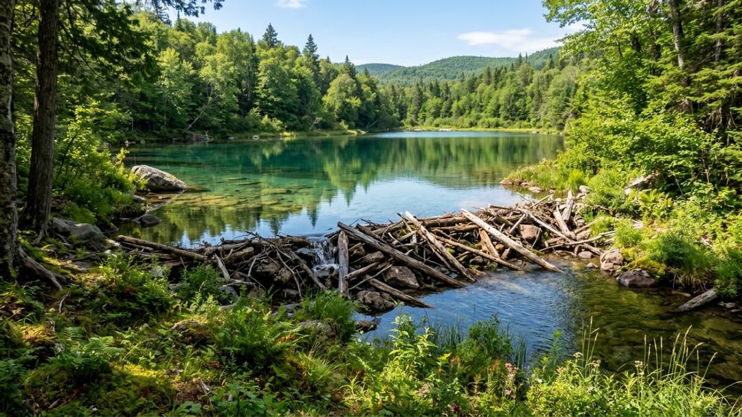 A reintrodução de castores na natureza acelera a restauração ecológica e o equilíbrio ambiental.