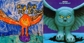 Crianças reinterpretam capas de discos em Tumblr