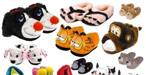 Pantufas divertidas por até R$ 40 para aquecer os pés