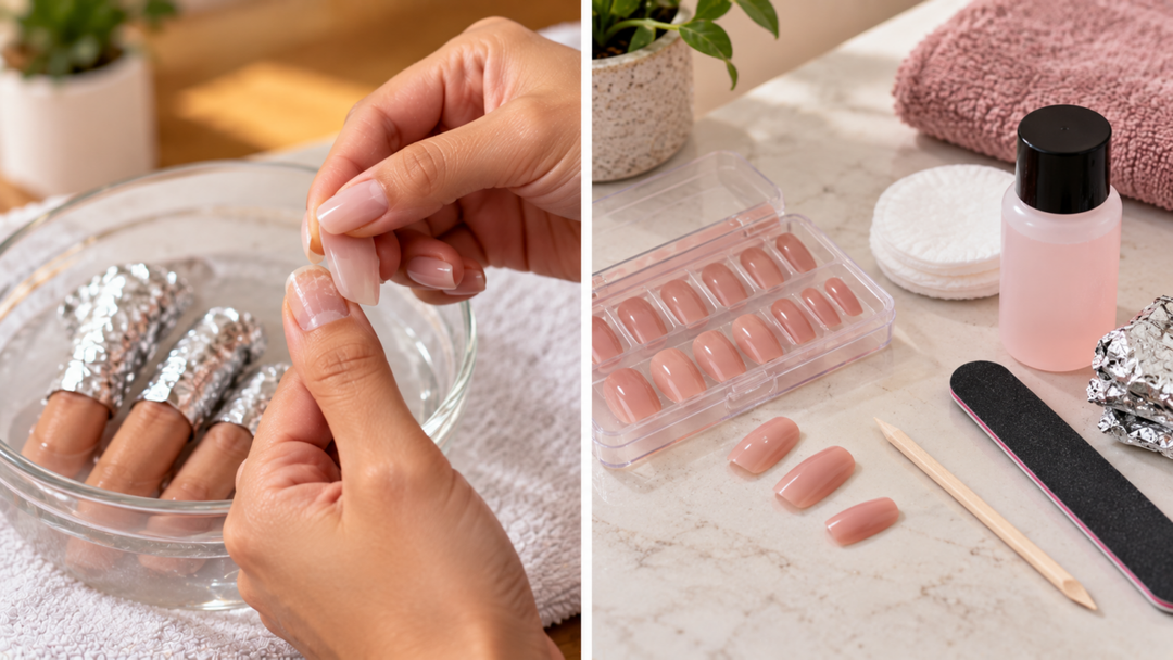 Veja o que muda na remoção de unhas postiças com cola, adesivo ou gel e quais cuidados ajudam a preservar a unha natural.
