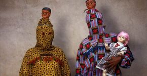Fotógrafo registra costumes, vestimentas e rituais de povos africanos