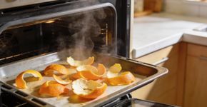 O truque de colocar casca de laranja no forno para perfumar a casa inteira em minutos