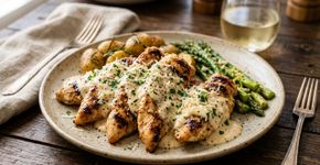 Os cozinheiros concordam: “O frango grelhado não melhorou com um pouco de salsa, mas sim com 100 ml de leite e 100 ml de creme.”