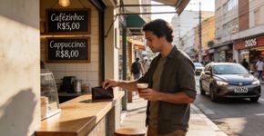 Quanto custa tomar cafezinho na rua todos os dias em 2026?