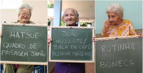 Fofura do dia: vovôs e vovós de asilo fazem pedidos de Natal