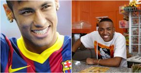 Internautas questionam novos dentes de Neymar e Nego do Borel