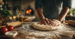 Como fazer uma pizza caseira boa e deliciosa?