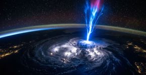 A NASA está mais uma vez destacando uma imagem tirada em 3 de julho de 2025, da ISS, que parece saída de um filme: um “jato gigantesco” que não cai na Terra, mas sim sai de uma tempestade e sobe a uma altura de quase 100 quilômetros