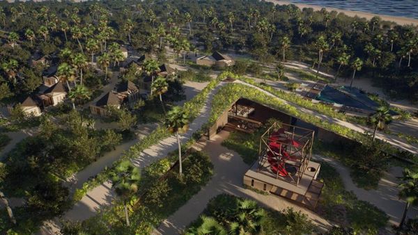 Vista do complexo onde ficará o Anantara Preá Ceará Resort