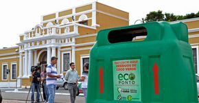 Ecopontos coletam resíduos de coco verde em Cuiabá