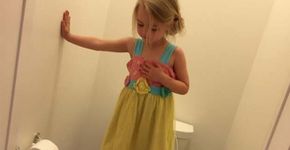 Mãe posta foto de filha de 3 anos e choca o mundo com discurso