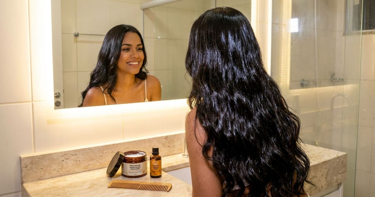 Cabelo glossy: uma nova técnica vira tendência e deixa os fios com brilho intenso e aparência saudável