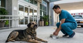 Um cachorro passou mais de uma semana diante de um pronto atendimento esperando pelo tutor que havia morrido: o resgate em Viana, noticiado em 2024, mobilizou funcionários e uma equipe de proteção animal