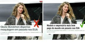 E se as manchetes de jornais não fossem machistas?