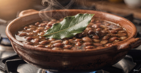 Por que é necessário adicionar uma folha de louro ao cozinhar feijão, e qual a sua função?