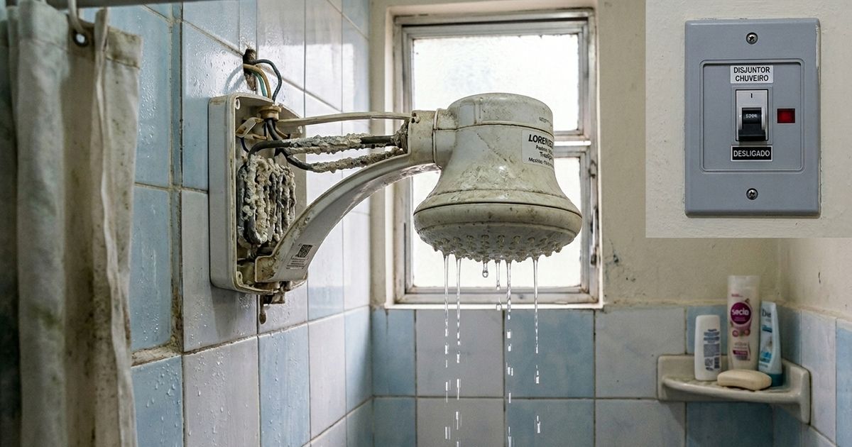 Por que a resistência do chuveiro fica cheia de calcário e com que frequência ele precisa ser trocado?