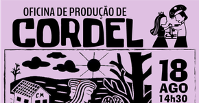 Biblioteca oferece Oficina de Cordel