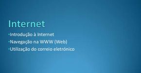 Introdução à Internet e Navegação