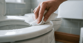 Usar papel higiênico para limpar o vaso sanitário parece muito bom, mas a realidade é que fazer isso pode causar o efeito contrário