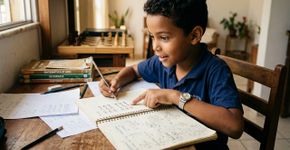 Menino brasileiro de 10 anos percebe um padrão entre 13 e 16, transforma a curiosidade em pesquisa matemática e leva o trabalho à Bienal