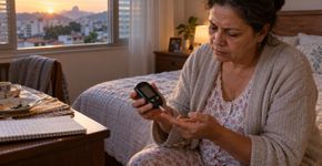 Acordar com glicose alta depois dos 50 pode ter outras explicações além do jantar: alterações hormonais durante a madrugada também afetam os níveis