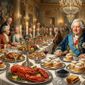 Da redação: A curiosa história do rei que morreu depois de comer uma quantidade absurda de sua comida favorita durante banquete