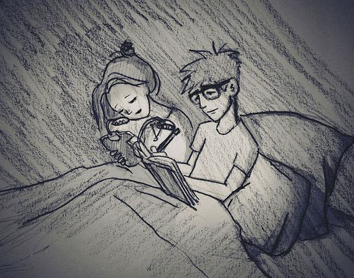 Artista faz ilustrações do dia a dia ao lado de sua esposa