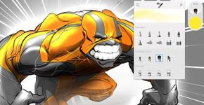 Artista usa os dedos para criar pinturas realistas