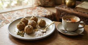 Proteína, cálcio e fibras em um só doce: como fazer laddu de feijão-cavalo em casa para acompanhar o chá