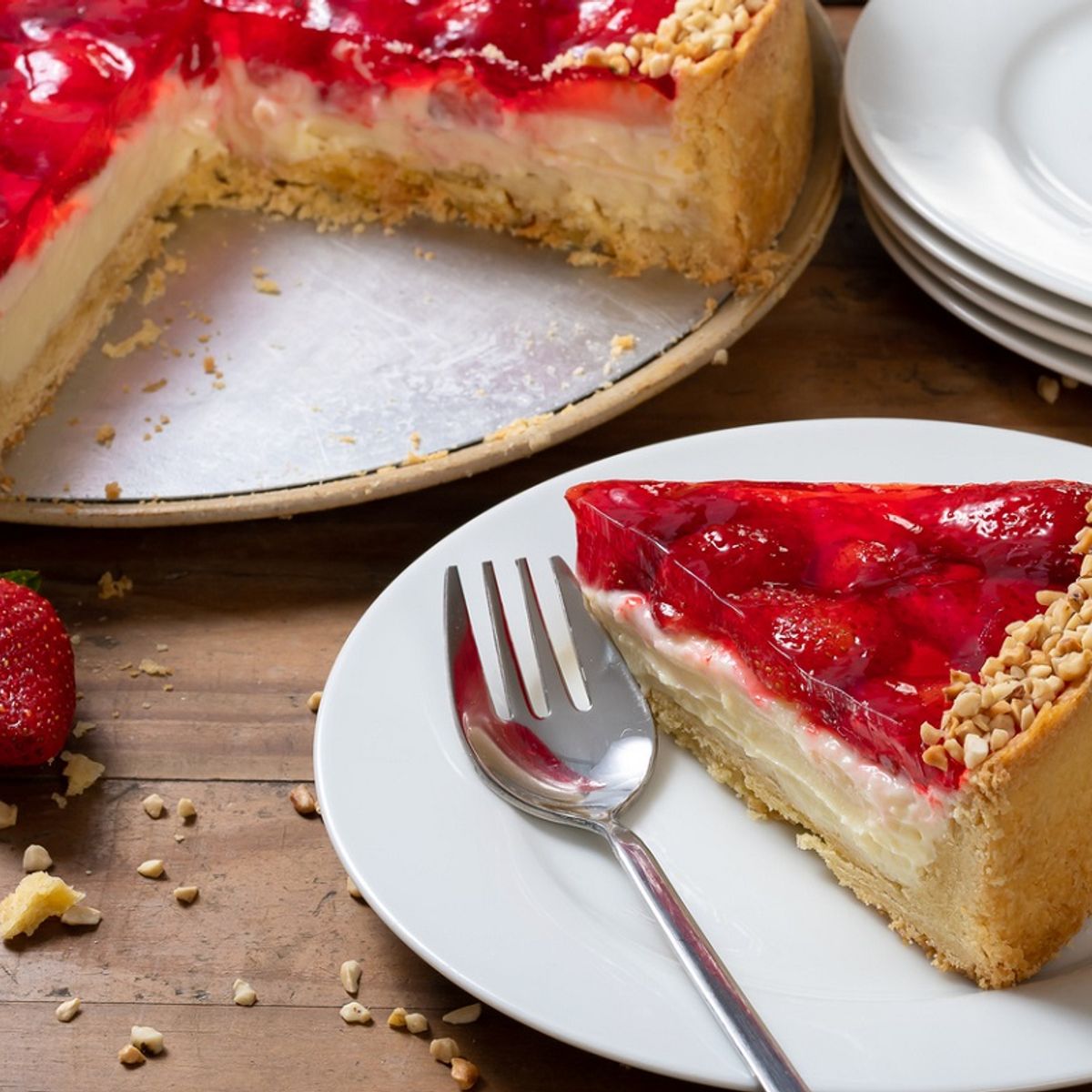 Aprenda a fazer a melhor torta de morango de todas
