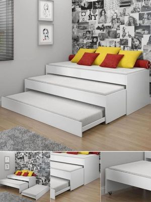 Uma cama modular