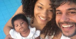 Bota a cara no sol! Filha de Juliana Alves aparece em foto fofa