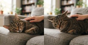 Seu gato está ronronando, então está feliz? Nem sempre: o mesmo som também pode aparecer durante medo, estresse e dor