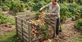 Aprenda a construir uma composteira simples para aproveitar resíduos do jardim
