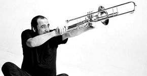 Trombonista Bocato no CCSP