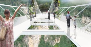 China terá maior ponte de vidro do mundo