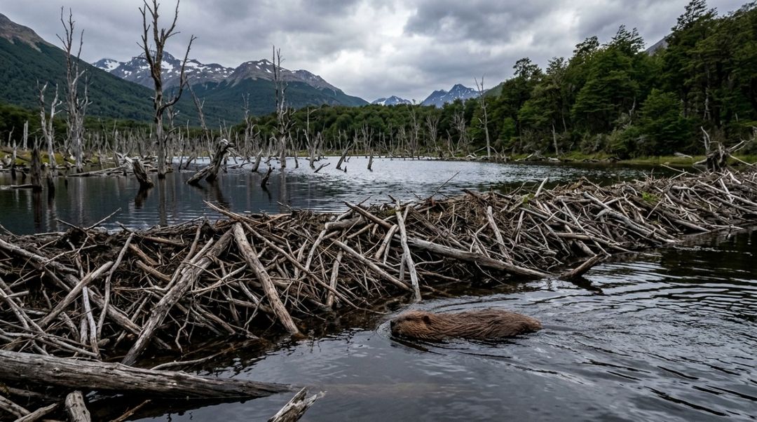 Castores são considerados “engenheiros de ecossistemas” porque conseguem transformar fisicamente o ambiente onde vivem.