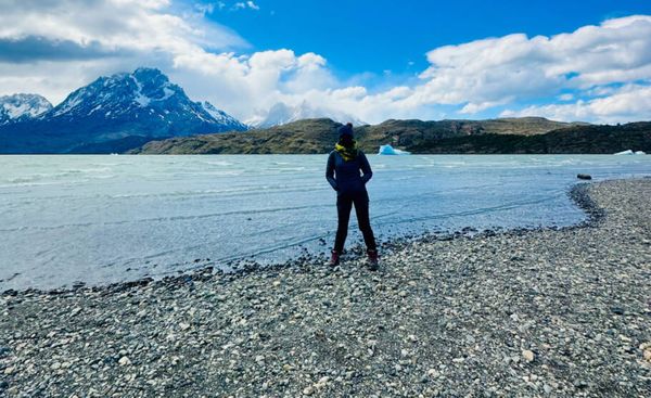 Uma das trilhas em Torres del Paine dentro do programa do hotel Las Torres Patagonia