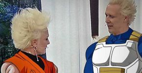 Os fãs de ‘Dragon Ball’ amaram o encontro de Supla e Ana Maria