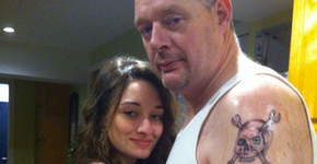 Tatuagens simbolizam a união e o amor entre pais e filhas