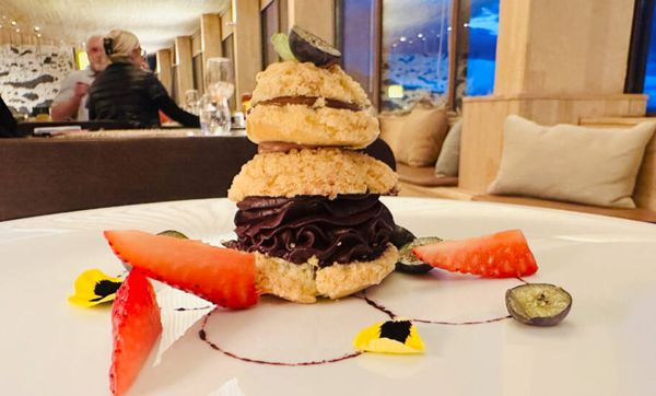 Escolhi o menu plant based do Tierra