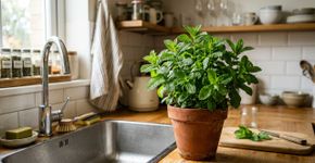 Por que recomendam colocar um vaso de hortelã na cozinha e para que ela serve?
