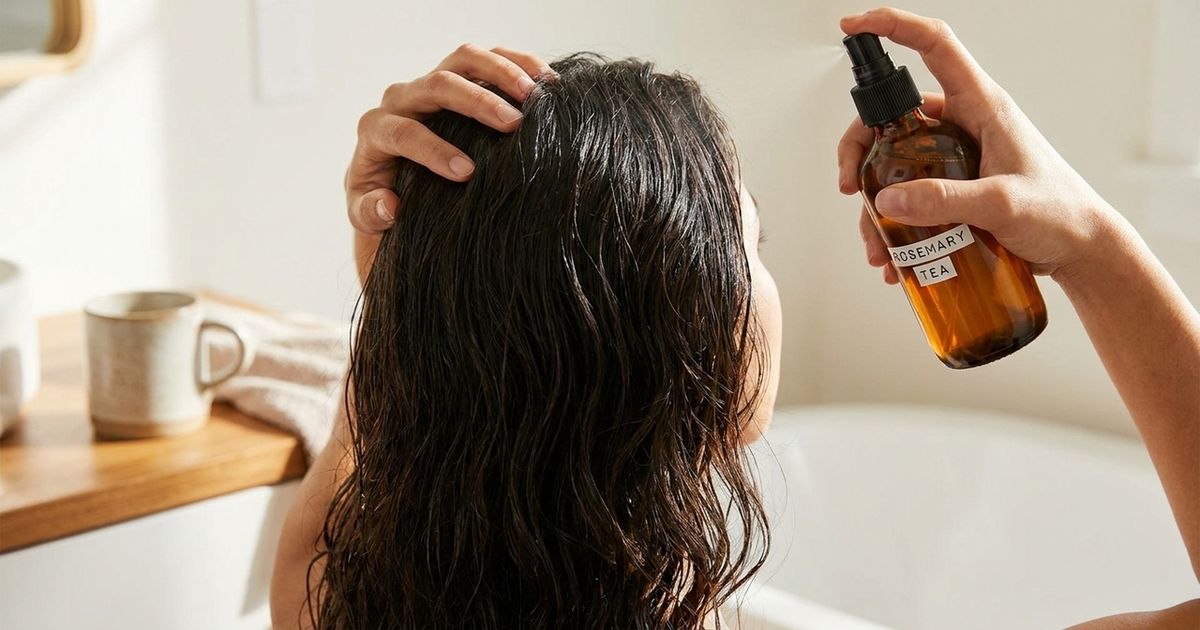5 benefícios de usar chá de alecrim para o cabelo