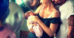 Juliana Didone mostra foto da filha pela primeira vez no Insta