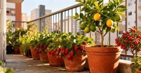 5 frutas que você pode plantar facilmente em uma horta na varanda