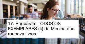 Biblioteca Mais Feliz Doa “A Menina que Roubava Livros”